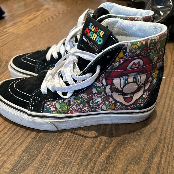 Nintendo x Vans Sk8‑Hi Reissue 'Mario and Luigi'  (Men’s size 5/Womens 6.5) - Picture 3 of 7